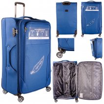T-SC-03 NAVY BLUE 32'' TRAVEL TROLLEY SUITCASE