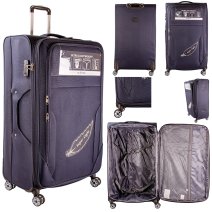 T-SC-03 D.NAVY 32'' TRAVEL TROLLEY SUITCASE